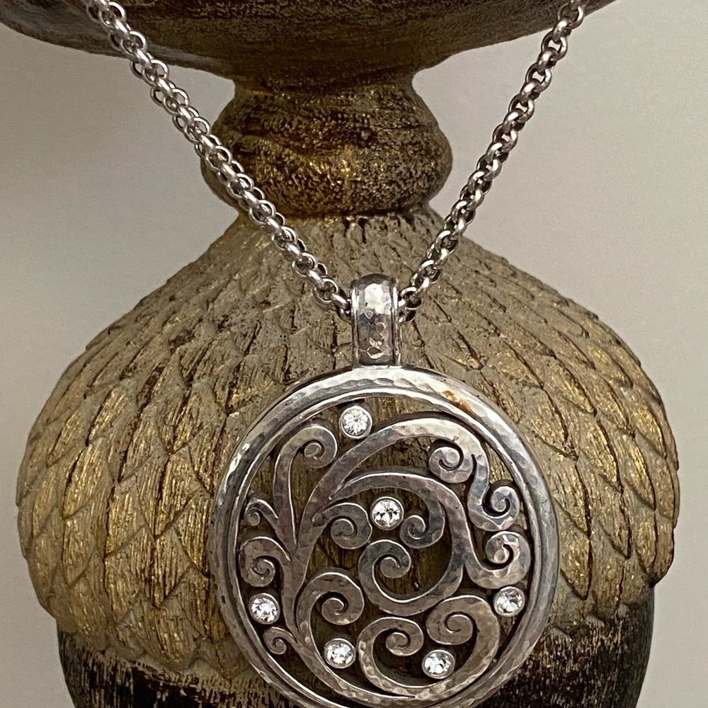 Brighton Silver Statement Necklace - image 2